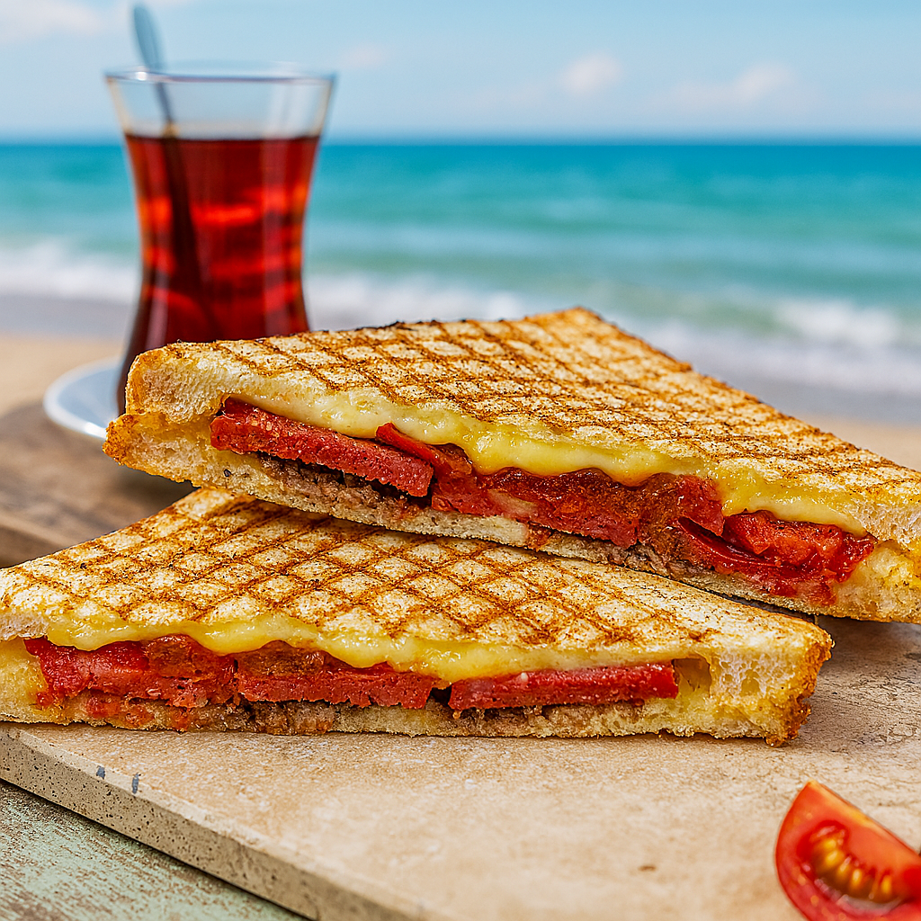 Kaşar Sucuklu Tost